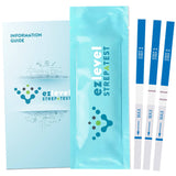 EZ Level Strep A Test Strips Kit for Strep Throat Testing, 25 Tests